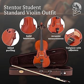 Amazon.co.jp: STENTOR (ステンター) バイオリンセット SV-120 4/4