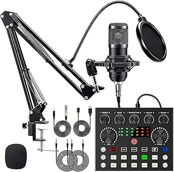 Amazon | BONKYO カラオケセット家庭用 V8S DJ ミキサー セット ライブ