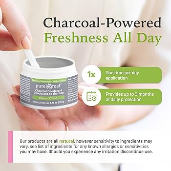 Amazon.com : Purelygreat Citrus Scented Activated Charcoal