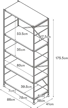 Amazon｜無印良品 ステンレスユニットシェルフ ウォールナット材棚