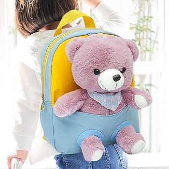 Amazon.co.jp: テディベア バックパック | 幼稚園用キッズリュック