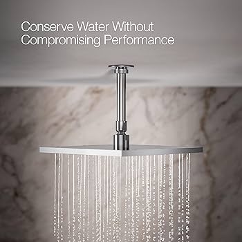 Kohler 13696-CP Contemporary Square 10
