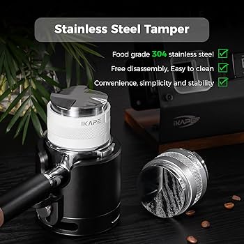 Amazon | IKAPE コーヒー製品 58mm コーヒーディストリビューター