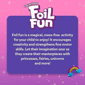 Amazon.com: Skillmatics Foil Fun - Unicorns & Princesses, No Mess