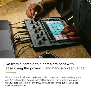 Amazon | Novation CIRCUIT RHYTHM サンプラー シーケンサー