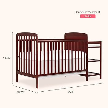 Amazon.com : Dream On Me Anna 3-in-1 Convertible Full-Size Baby