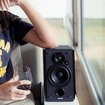 Edifier R1850DB Alto-falantes ativos de estante com Bluetooth e