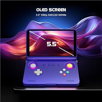 Amazon | Retroid Pocket Flip 2 レトロゲーム機、5.5インチ AMOLED
