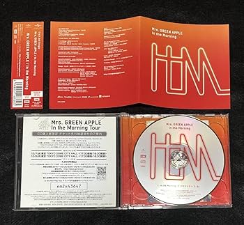 Amazon.co.jp: ※※ Mrs.GREEN APPLE シングル In the Morning 初回盤 CD