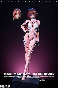 Amazon.co.jp: 真希波・マリ・イラストリアス フィギュア 水着Ver. 1/4