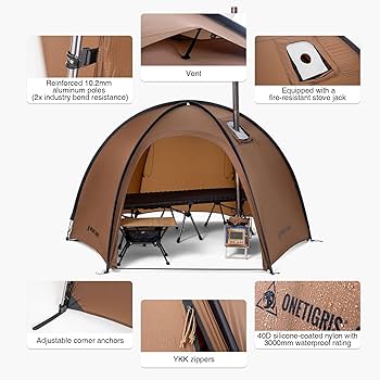 Amazon.com : OneTigris Coco-NEST Solo Hot Tent with Stove Jack