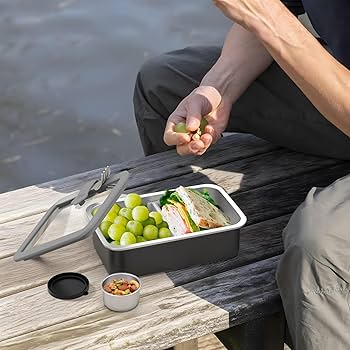 Amazon.com: Stainless Steel Bento Box for Adult, 42oz Leak-Proof