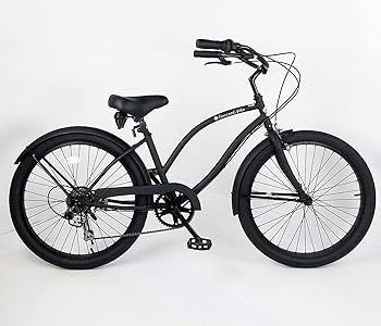Amazon | 【ギヤ付き 小さめ24インチ 変速 ローズタトゥービーチ