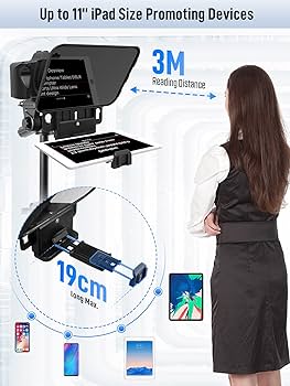 Amazon | Desview T3 テレプロンプター スマートフォンタブレット