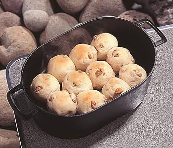 Amazon.co.jp: 岩鋳 Iwachu マルチオーブン30 黒焼付 内寸29.5cm