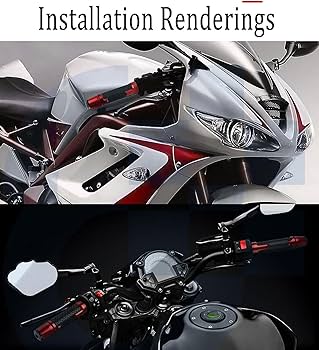 Amazon.co.jp: モーターサイクルハンドルバー に適合する ZX6R 2019