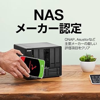 Amazon | Seagate IronWolf 3.5インチ 【データ復旧 3年付】 4TB 内蔵