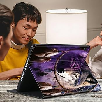 Amazon.com: BFDHGQZC Dream Chasing Wolf Case for All-New Amazon