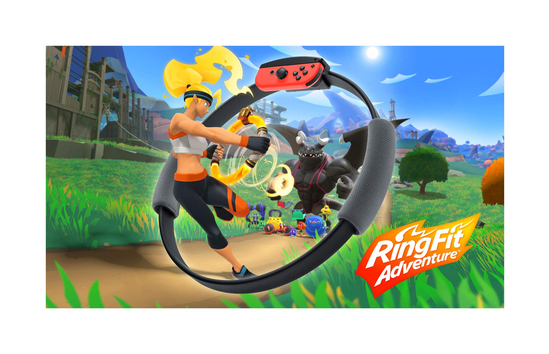 Amazon.co.jp: Nintendo Switch Ring Fit Adventure - Black : Video Games