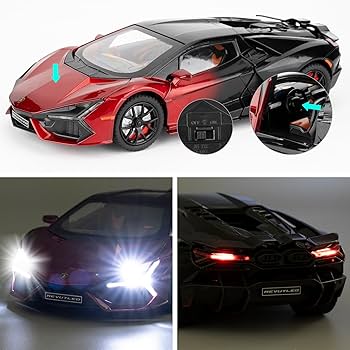 Amazon.com: TGRCM-CZ Lamborghini Reventon Toy car, 1/24 cast Model