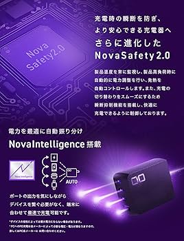 Amazon.co.jp: CIO NovaPort QUADⅡ 100W 4ポート 急速充電器 [世界