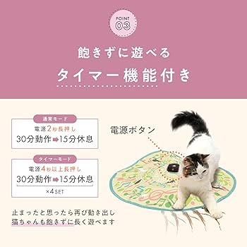 Amazon.co.jp: 猫壱 キャッチ・ミー・イフ・ユー・キャン2 猫用 電動