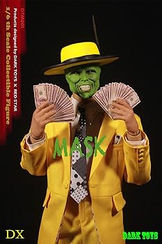 Amazon.co.jp: DARK TOYS 1/6 フィギュア THE MASK 素体 ヘッド 服