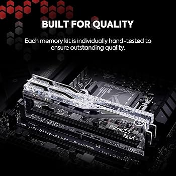 G.SKILL Trident Z5 Royal Series DDR5 RAM (Intel XMP 3.0) 48GB