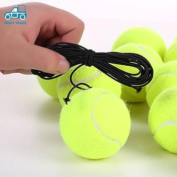 Amazon | morytrade テニス 練習器具 練習用 ゴム付き ボール 練習