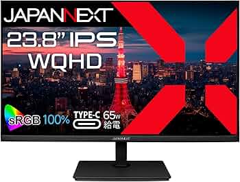 Amazon.co.jp: JAPANNEXT 23.8インチ モニター WQHD 2560x1440解像度