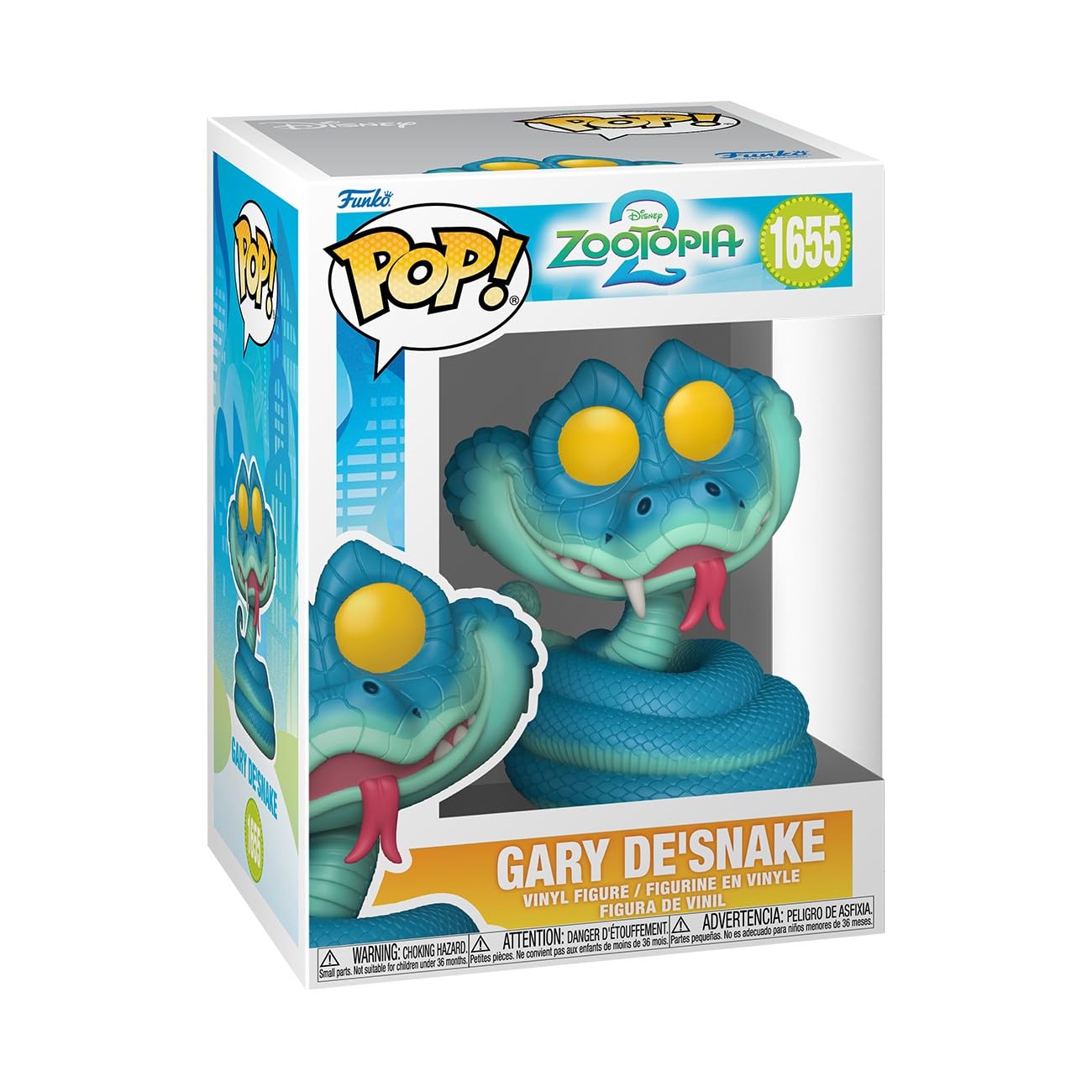 Amazon.com: Funko Pop! Disney: Zootopia 2 - Gary De'Snake