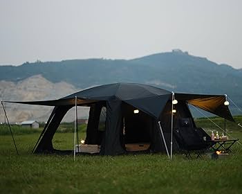 Amazon.com : Vidalido 8-10 Person Camping Tent with 3 Door 2 Room