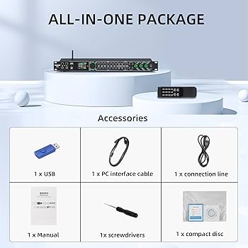 Amazon.com: FULODE K-8 Professional KTV Digital Pre-stage Effector