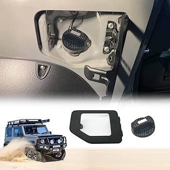 Amazon | HOLACAR ジムニー JB64 フューエルリッドカバー 透明な燃料