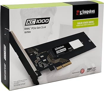 Amazon.com: Kingston Digital KC1000 NVMe PCIe 480GB SSD (HHHL