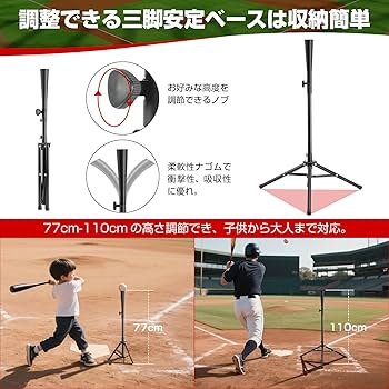 Amazon | MOTOSTAR 野球ネット 練習用 バッティングネット 改良 反射