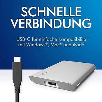 Amazon.com: LaCie Portable SSD 1TB External Solid State Drive