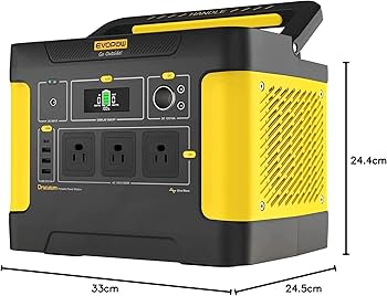 Amazon.co.jp: Evopow ポータブル電源 リン酸鉄リチウム 1531Wh 長寿命
