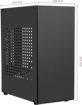 Amazon.co.jp: アルミ製のMini ITXケース、PCIe 3.0ライザー付き