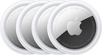 Amazon.co.jp: Apple AirTag 4個入り 紛失防止タグ 置き忘れ防止 耐水