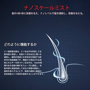 Amazon | Elitzia ヘアスチーマー マイクロミスト スカルプ デトックス