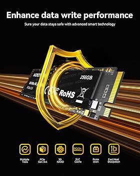 Amazon.com: KOOTION 256GB NVMe M.2 PCIe 2280 SSD | Gen3x4 Internal