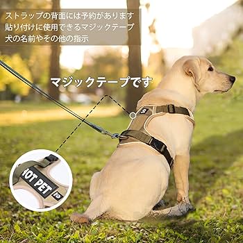 Amazon | 【柴犬に強力推薦】 XINIDEA 頑丈で耐久性に 犬用ハーネス