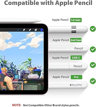 Amazon | 4個Apple用鉛筆チップApple Pencil 1/2/Pro世代用,高感度