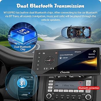 Amazon.com: Carpuride W103 Pro with Wireless Bluetooth