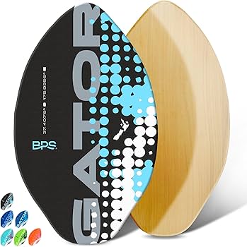 Amazon.com : BPS 'Gator' 30 Inch Skim Board - Epoxy Coated Wood