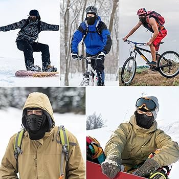 TRIXES Balaclava per Uomini - Airsoft Mask - Schermo Viso