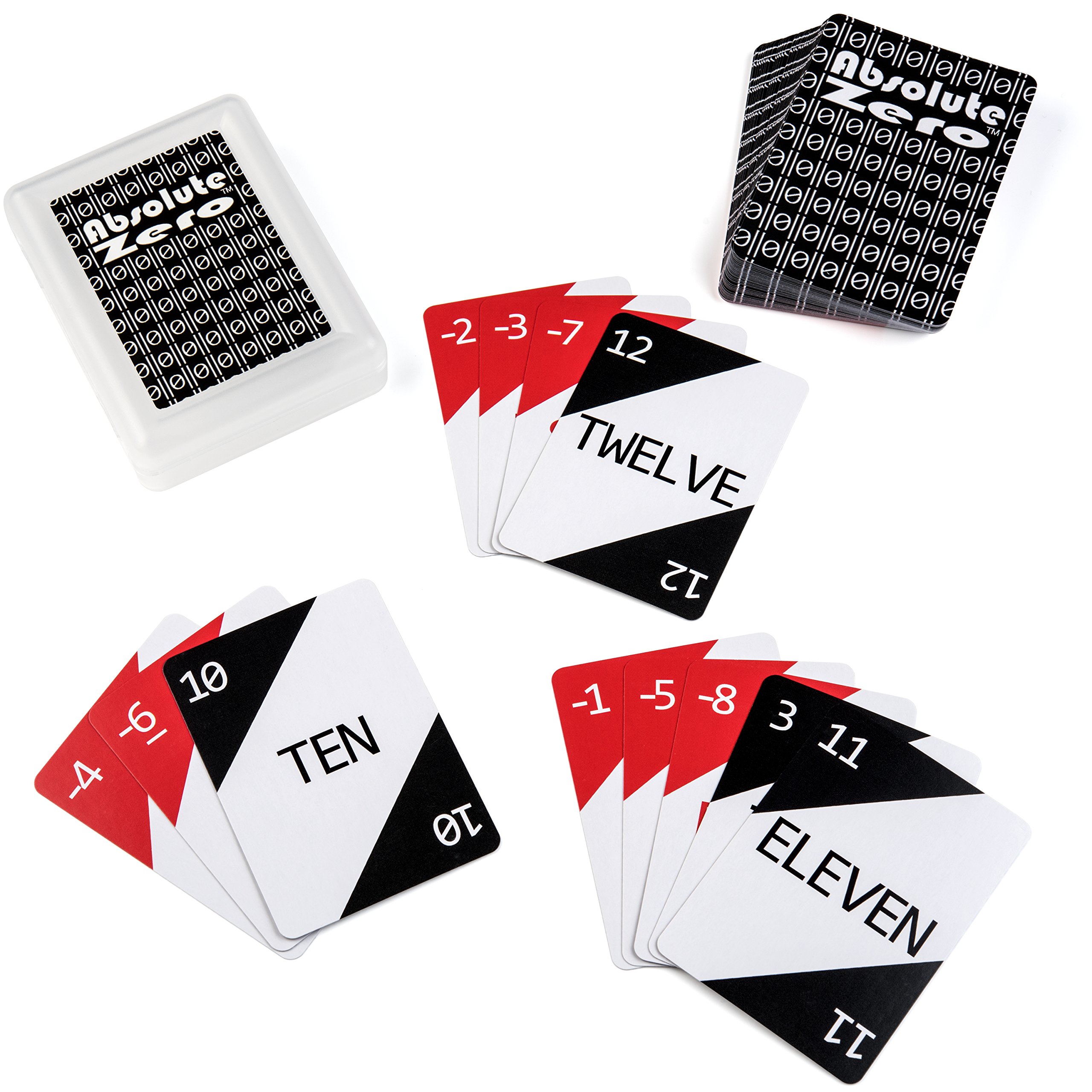 Amazon.com: Absolute Zero Math Card Game for Kids and Families