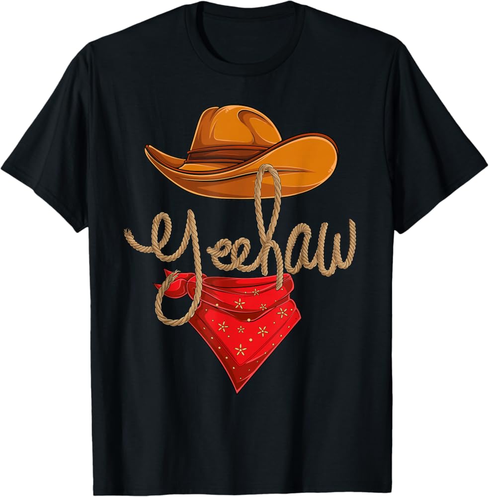 Amazon.com: Yeehaw Cowboy Cowgirl Western Country Rodeo Yeehaw Men