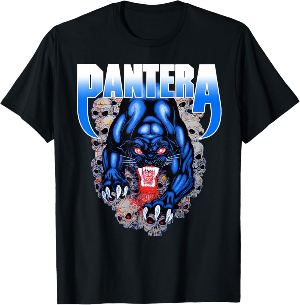 Amazon | Pantera 公式ブラックパンサー Tシャツ | Tシャツ